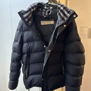 Burberry Men Winter Coat Black Size 56